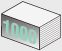1,000 sheet