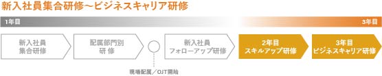 新入社員育成研修〜ビジネスキャリア研修