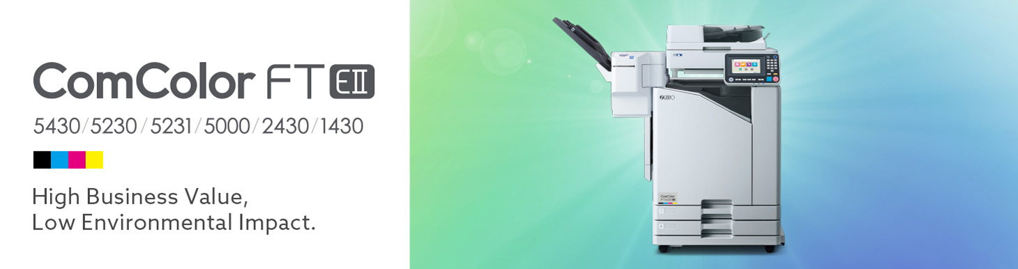 ComColor FT EⅡ 5430/5231/5230/5000/2430/1430, High Business Value, Low Environmental Impact.