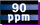 90ppm
